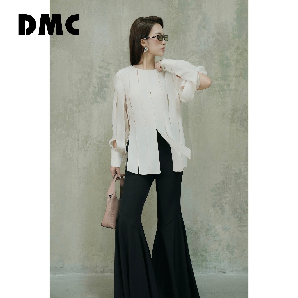 Quần tuýp xi nữ ống loe thời trang DMC (Black Tuytsi Flared Pants)