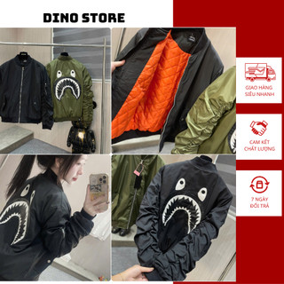  Áo Khoác Trần Bông Nam Ba.pe Thêu Logo Basic Cực Ngầu - Khoác Bomber Nam Ba.pe Logo Thêu Cao Cấp 