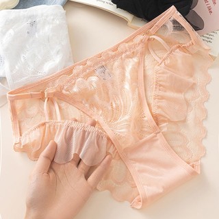  Quần lót nữ ren lưới phối dây đẹp quyến rũ xinh đồ lót xinh đồ lót nữ 15 