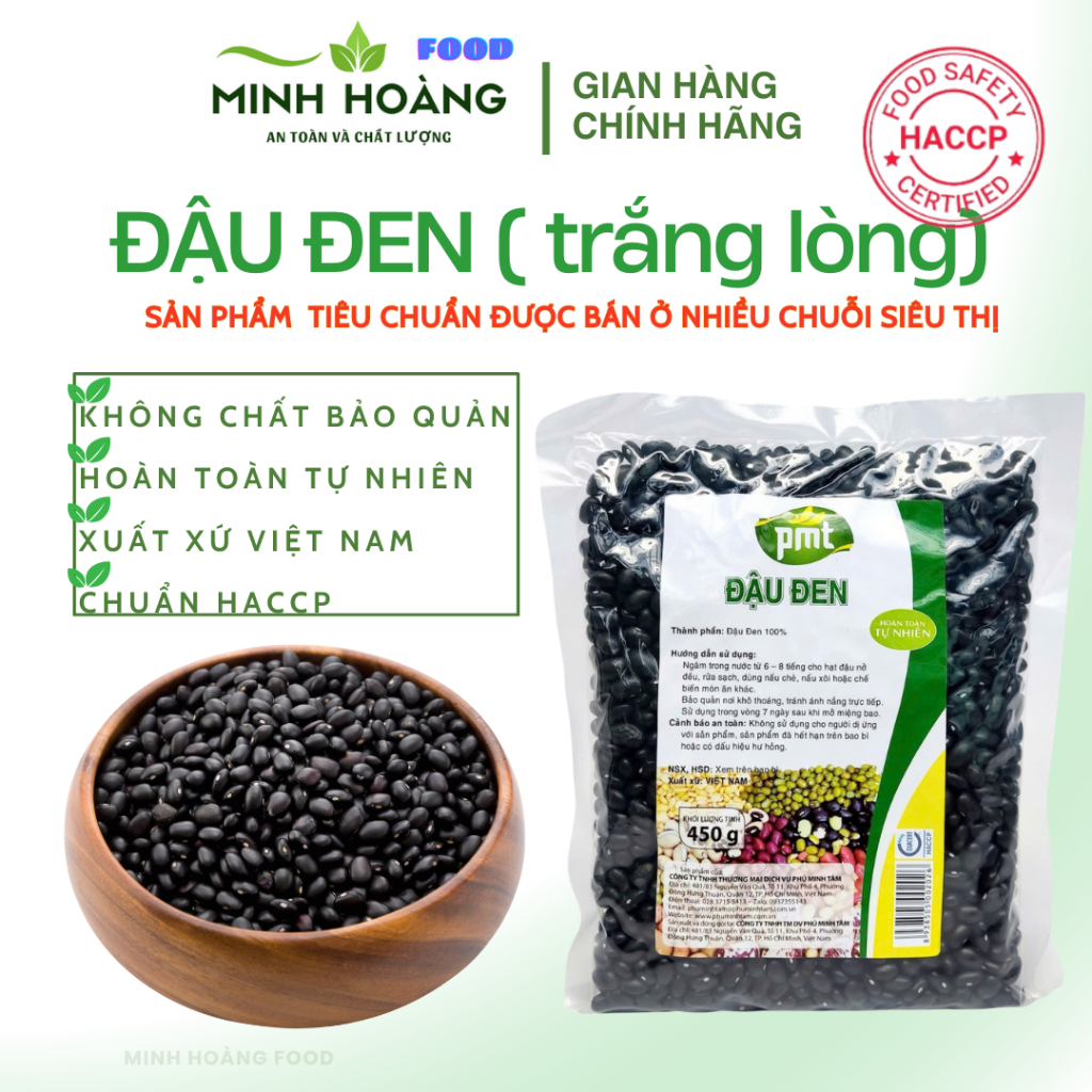 Đậu đen đà lạt Phú Minh Tâm 450gr