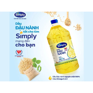 Dầu Đậu Nành Simply 100% nguyên chất 2L