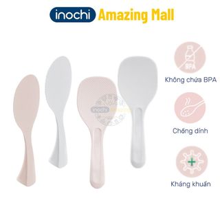  Muỗng xới cơm chống dính Inochi Sendai vá muôi múc cơm Amazing Mall 