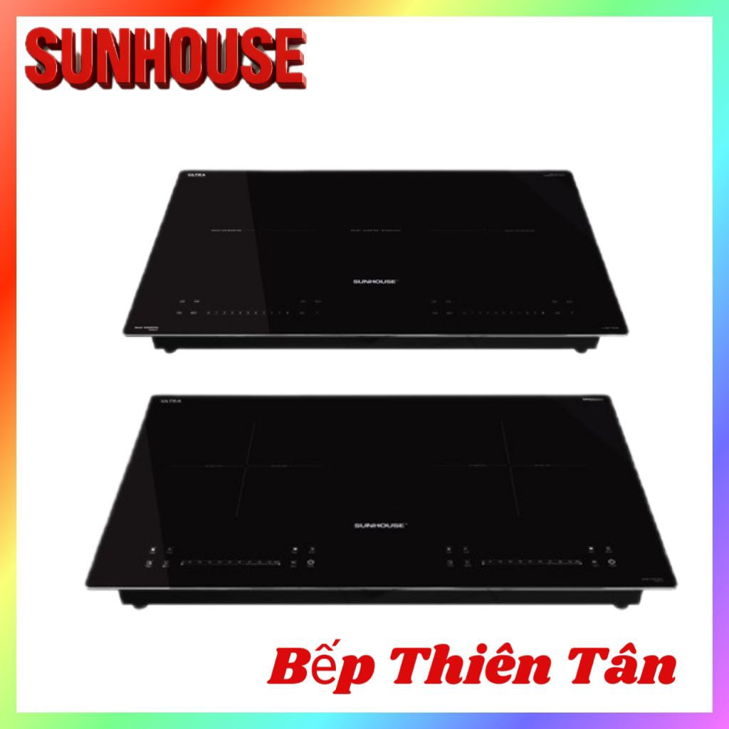 Bếp Từ Đôi INVERTET SUNHOUSE SHB585Pro serie 8 New ,  MAMA MMB01I
