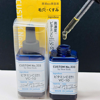   3026  Tinh Chất Vitamin C VC-10 Custom No.333 By New York 20ml – Serum Sáng Da Giảm Thâm Chống Oxy Hóa Làm Đều Màu Da 