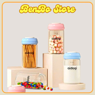  Bình Trữ sữa Thuỷ Tinh Cao Cấp ADOQI 180ml trữ sữa đựng sữa an toàn cho mẹ 