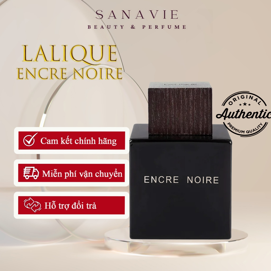 Mẫu Thử Nước Hoa Encre Noire EDT Chính Hãng, Nước Hoa Nam Encre Noire 2ml, 5ml, 10ml
