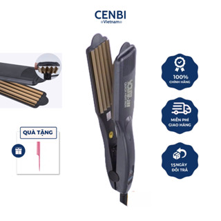  Máy dập xù dập phồng CENBI vân tam giác  bấm xù  bấm phồng chân tóc - Bản salon sử dụng 