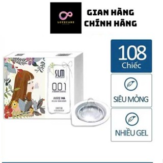 Bao cao su siêu mỏng SLM 001 nội đia Trung bcs cao cấp nhất trong các dòng bao cao su siêu mỏng hiện nay