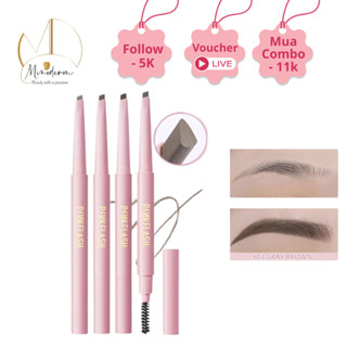 Bút Kẻ Lông Mày PINKFLASH OhMyEmoji Dễ Tán Chống Nước Giữ Màu Lên Đến 8h 0.2g E09