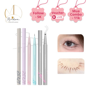  Bút Kẻ Mắt Và Gẩy Sợi Mi Dưới MINODERM VEECCI Dạng Lỏng Chống Thấm Nước Không Nhòe 0.01mm 0.005mm 