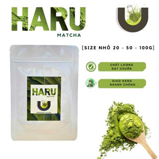   HARU  Bột Matcha Haru Nhập Khẩu Nhật Bản - Ceremonial Grade 500g - Trà Đạo Matcha Latte Nấu ăn 
