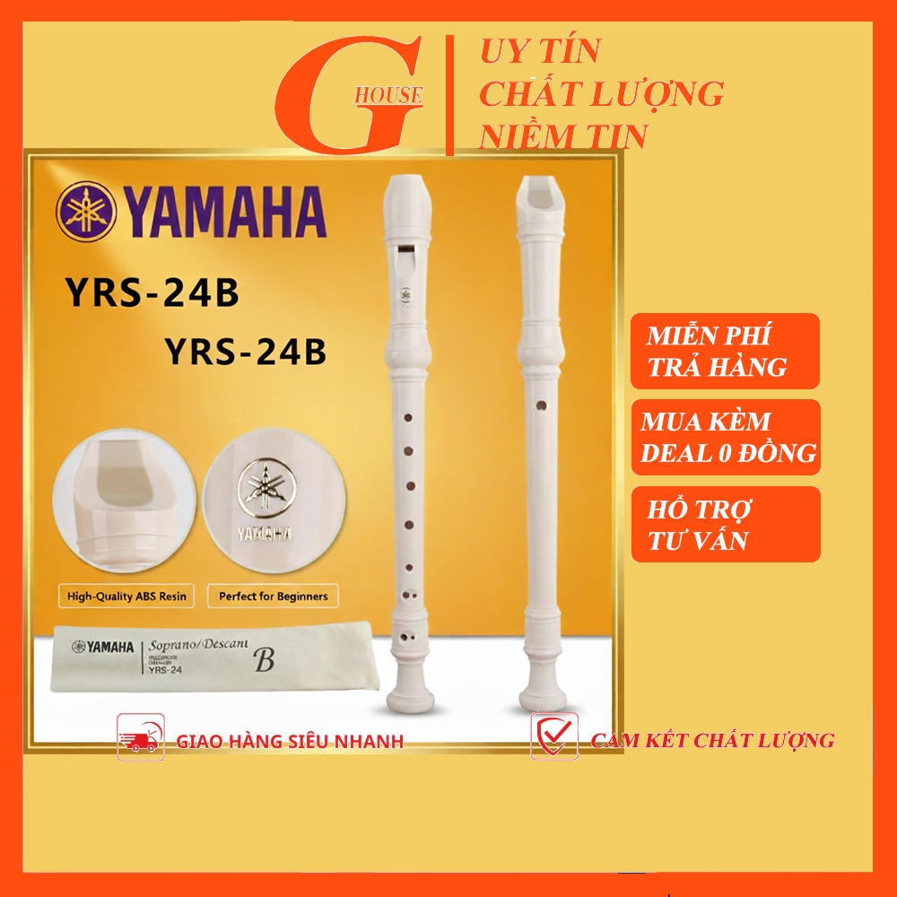 SÁO RECORDER YAMAHA YRS-24B I SÁO 8 LỖ ÂM CHUẨN DỄ THỔI I SÁO HỌC SINH I SÁO RECORDER DÙNG CHO HỌC S