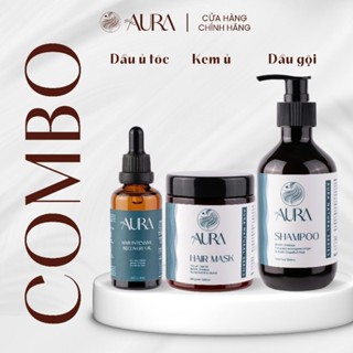  Combo Dầu Ủ - Dầu Gội - Kem Ủ 