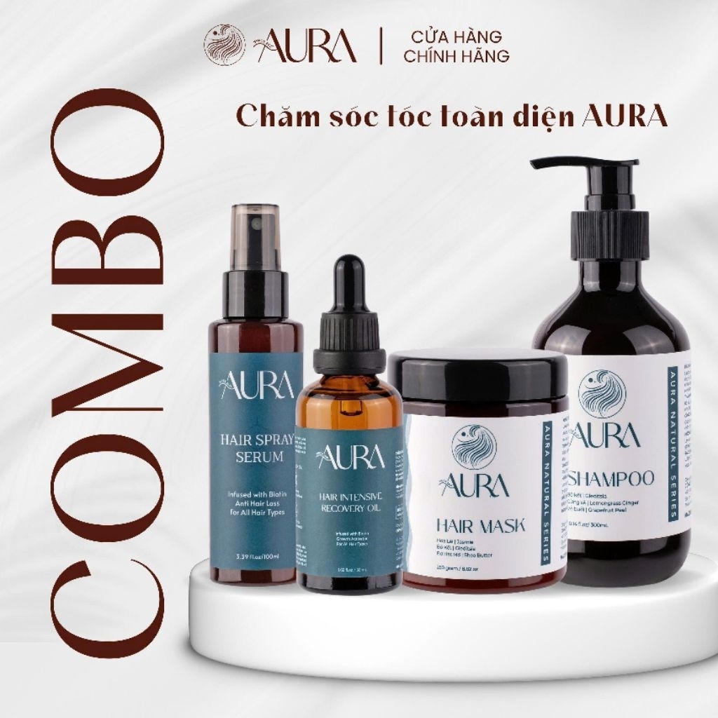  Combo Chăm Tóc Toàn Diện Aura 