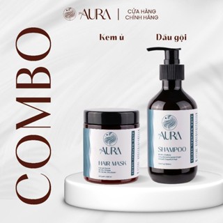 Combo Gội và Kem Ủ tóc Aura 