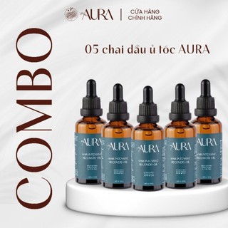  Combo 5 Dầu Ủ Mọc Tóc Aura 