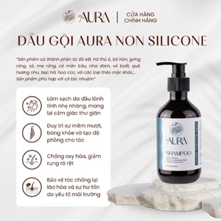  Dầu Gội Bồ Kết Aura Non Silicone 
