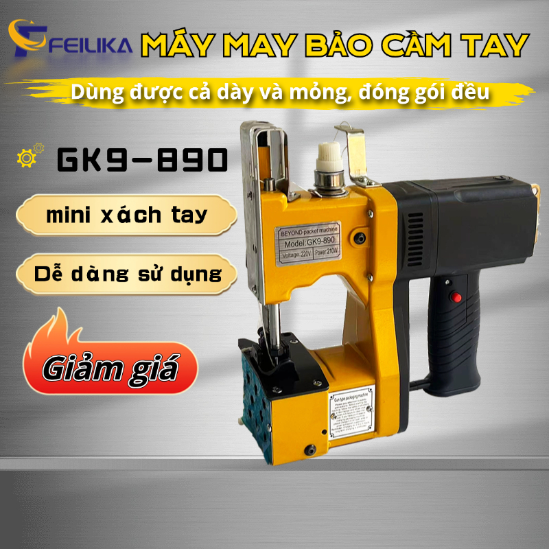 MÁY MAY BAO CẦM TAY GK9-890 MÁY KHÂU BAO TẢI GK9-890 KHÔNG BÌNH DẦU