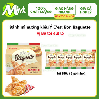   COMBO 3 Túi  5 Túi  Bánh Cest Bon Baguette vị Bơ Tỏi Đút Lò ORION 5P - Túi 180g. Shop Mint Mint. 