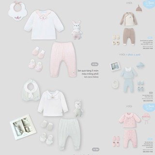 Nous New Set Quà Tặng 5 Món Cao Cấp Chính Hãng Cho Bé Trai Bé Gái Từ Sơ Sinh Nhiều mẫu
