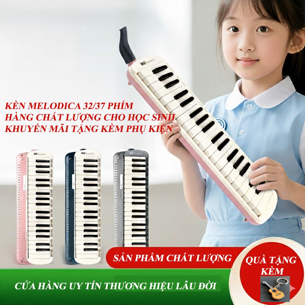 Kèn Melodion ,Kèn phím MELODICA 32 phím I Kèn Cho Học Sinh Hàng Chuẩn Âm Thanh Hay