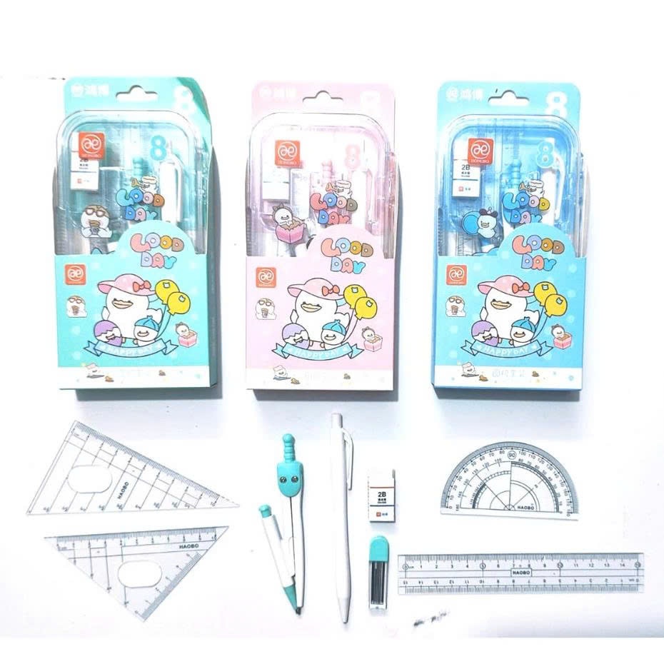 Compa Bộ 8 Chi Tiết 5502 (Combo 5 Hộp)