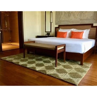 (CÓ SẴN) Thảm cói chữ nhật decor size lớn