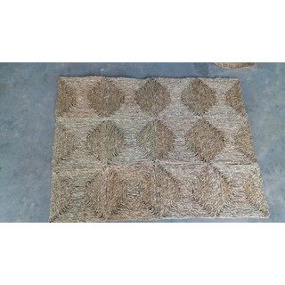 (CÓ SẴN) Thảm cói chữ nhật decor size lớn