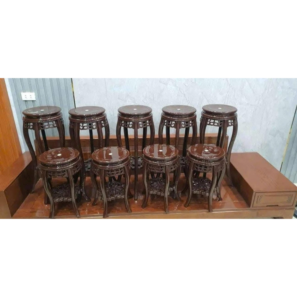 Đôn kê tráp , trụ đôn kê mâm quả tráp cưới , đôn nhựa giả gỗ
