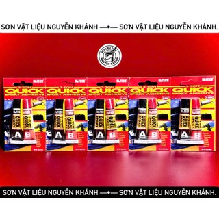 Keo dán Epoxy 2 thành phần Alteco 3-Ton Quick – Khô nhanh 4 phút, siêu dính kim loại, gỗ, kính, nhựa, gốm