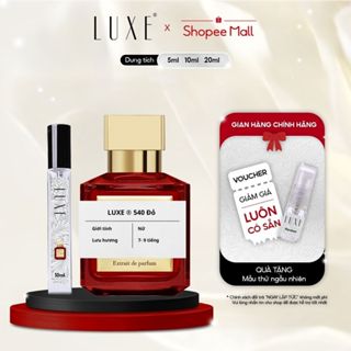  Nước Hoa Nữ chính hãng Luxe Perfume 540 Đỏ Hương thơm sang trọng tinh tế 