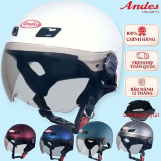 nón bảo hiểm andes 109 kính 3s an toàn chăc chăn lót tháo giặt chính hãng