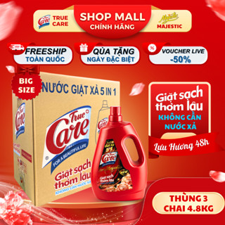 Thùng Nước Giặt Xả True Care 5in1 Hương Majestic (2.4Kg - 4.8Kg)