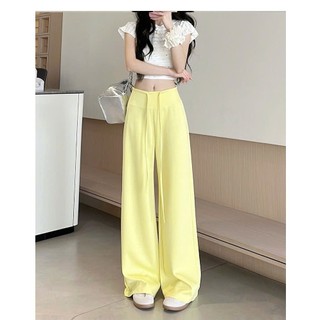  Quần nỉ mỏng ống rộng LYLYSHOP chất vải nỉ cotton mềm sụn dày dặn phù hợp thời tiết mùa thu 