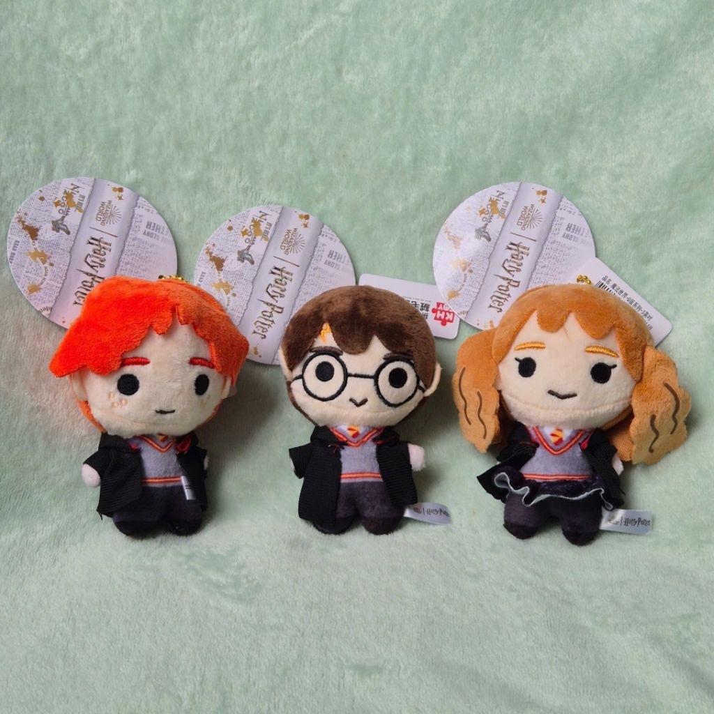 [Chính Hãng] Móc khóa thú bông các nhân vật trong Harry Potter 12 cm