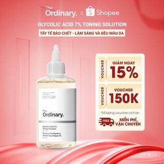  Nước hoa hồng The Ordinary AHA - Glycolic Acid 7% Toning Solution 240ml 