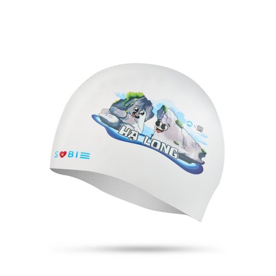 Nón bơi SOBIE silicon Đá Vôi