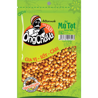 Hạt Mù Tạt Vàng thương hiệu Ông Chà Và 110gr - Hàng Chính Hãng