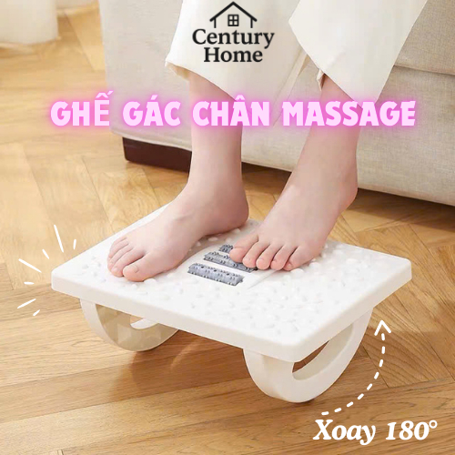 Ghế Kê Chân Massage , Ghế Kê Chân Công Thái Học Cho Dân Văn Phòng, Sinh Viên, Ghế Gaming Mát Xa Thư Giãn