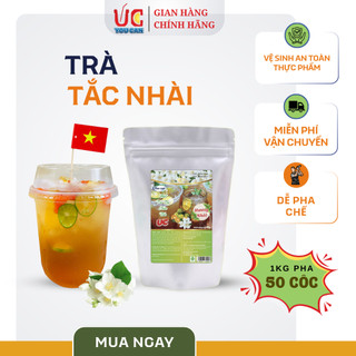  1Kg Pha50Cốc Trà Hòa Tan UC Vị Tắc Hương Nhài Thơm Ngon,Chuẩn Vị,Dễ Pha Không Cần Ủ Trà,Trà Xanh 