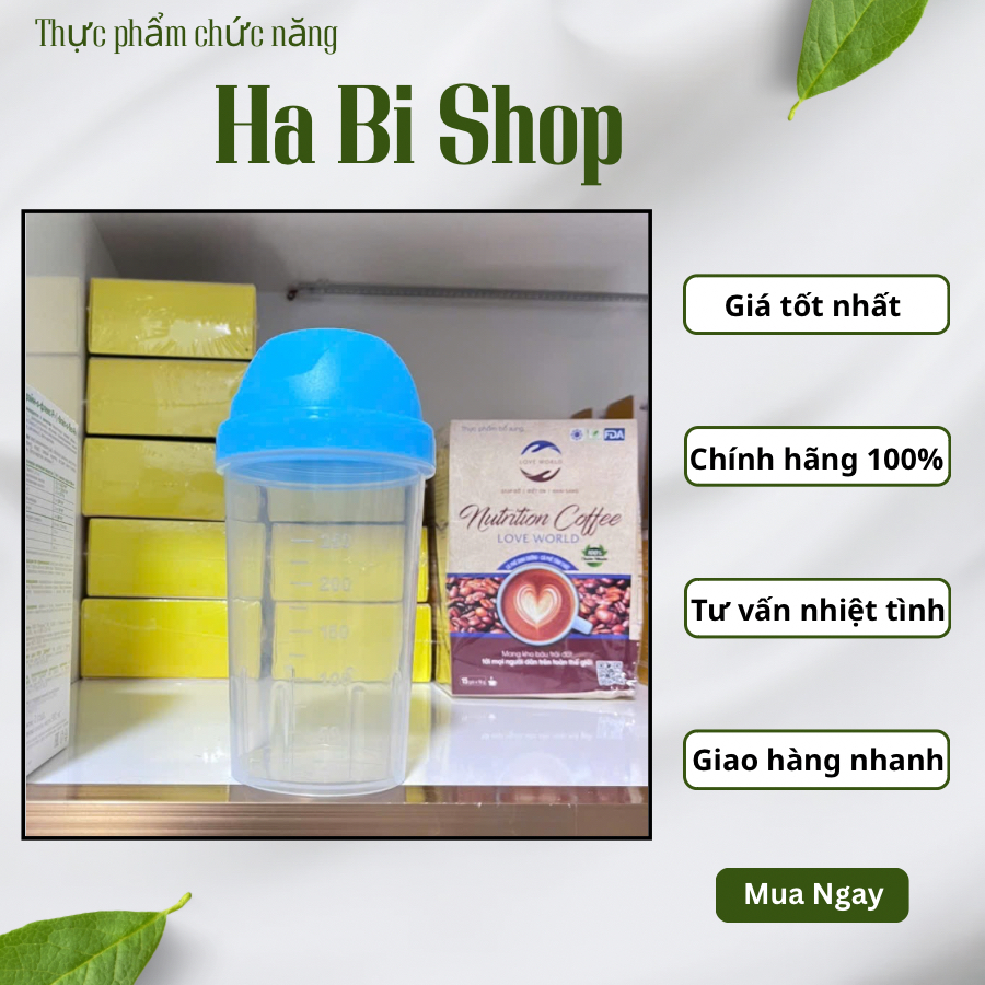 Ly lắc sữa Alpha Lipid - cốc lắc sữa Alpha Lipid 250ml [Hcm]