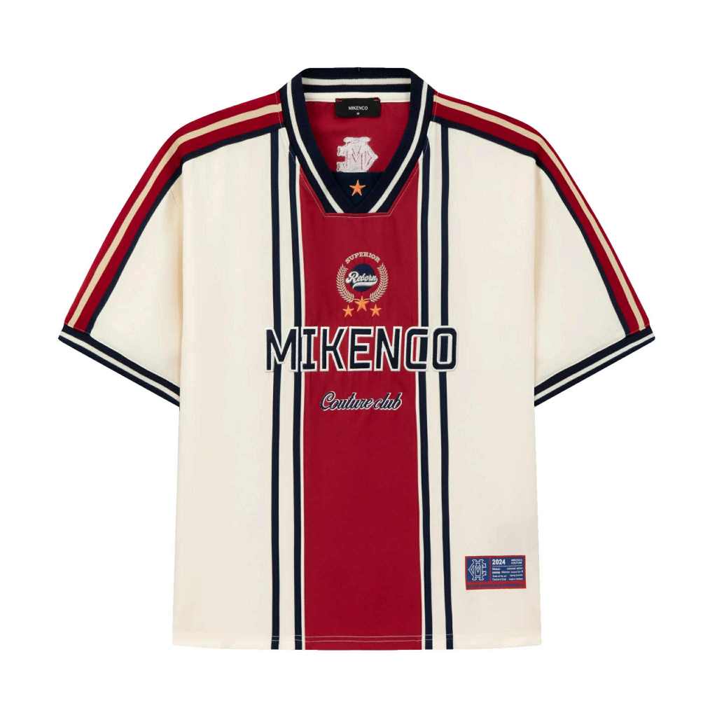 Áo phông unisex MIKENCO Faith Star Jersey Tshirt Beige