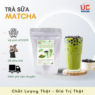  Gói 500Gr Pha 18Ly Trà Sữa MatCha UC Không Cần Ủ Trà Đậm Vị,Thơm Ngon,Chỉ Cần Hoà Tan Không Cần Nấu 