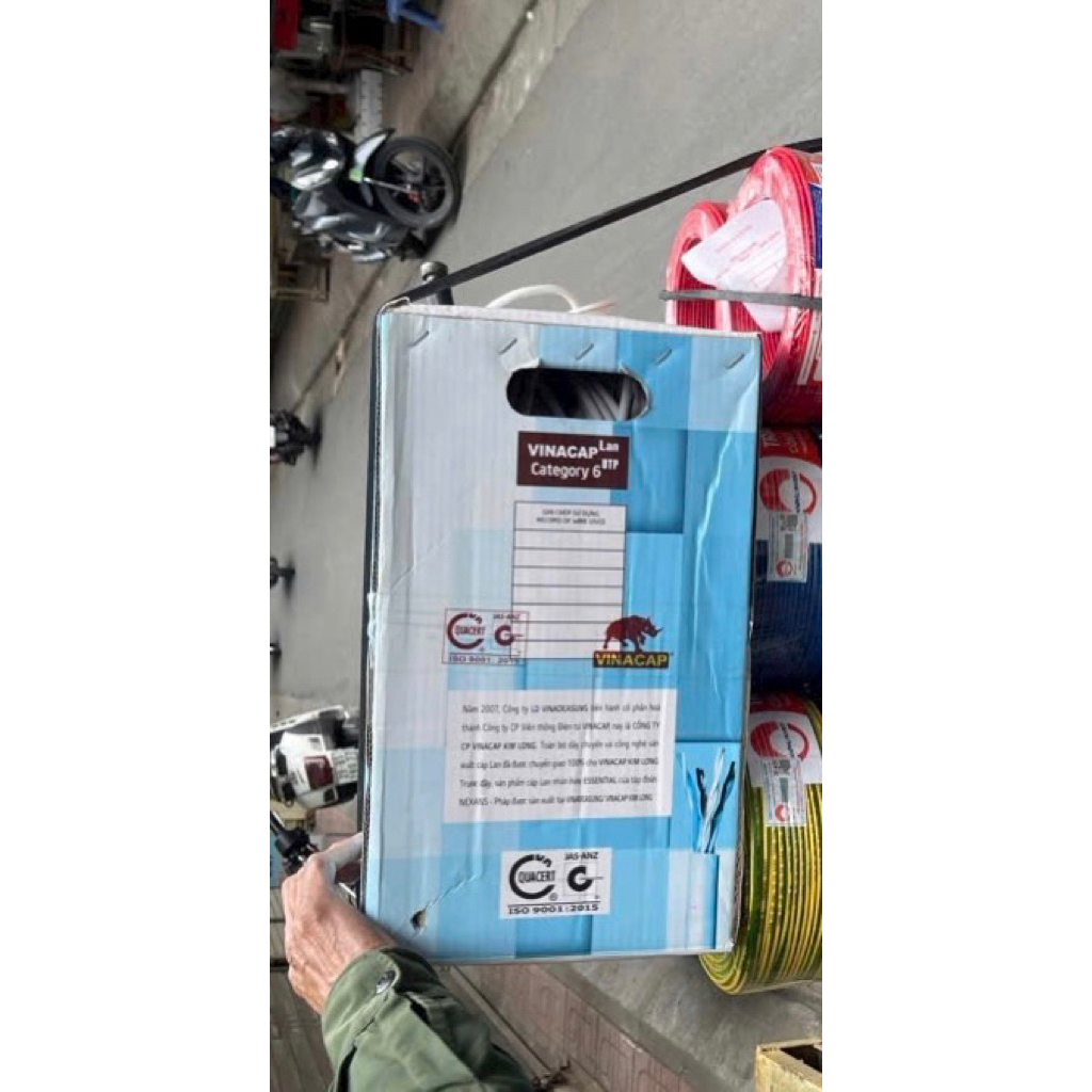 dây mạng lan/dây cáp vinacap cat6