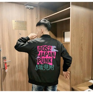  Áo Khoác Gió Bomber Nam Nữ DSQ JP Punk Hồng Zip Bạc Cổ Bo Gân Hottrend Nam Nữ Mùa Dông 2026 