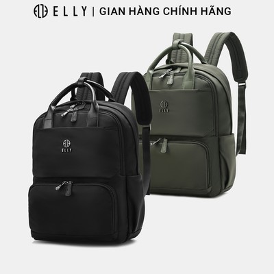 Balo nữ ELLY EBH75 balo vải oxford đựng laptop chống nước đi học đi làm cao cấp