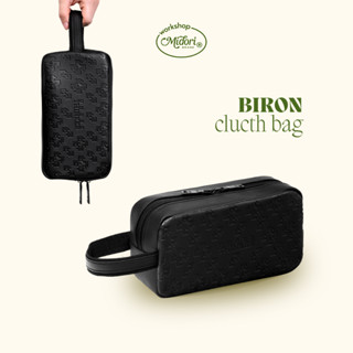 Túi Xách Da PU BIRON Đeo Chéo Nam Nữ Monogram Đựng Điện Thoại Đi Chơi Tiệc | MI MIDORI