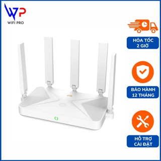 Bộ phát Wifi Router ZTE BE5100 - Be5100 Pro Wifi 7 - tốc độ 5100Mbps - hỗ trợ Mesh - 248 thiết bị