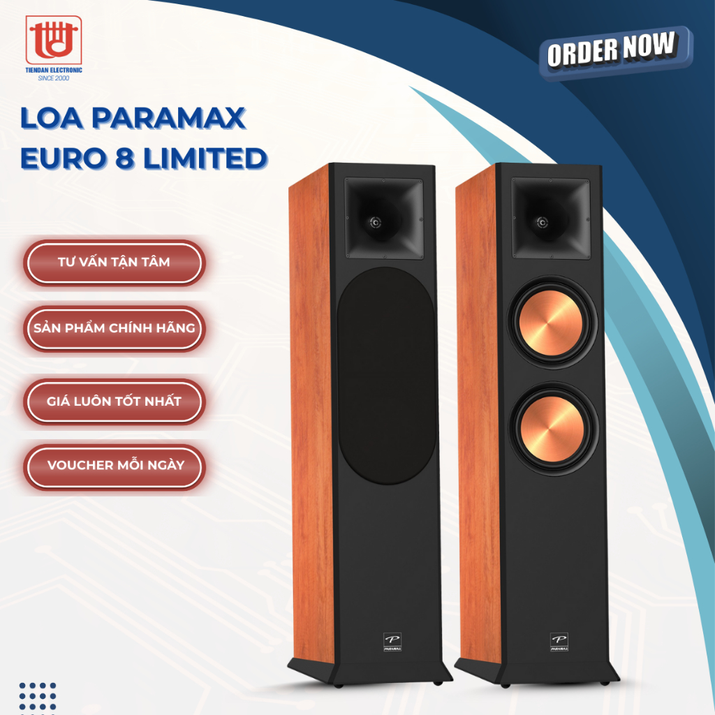 Paramax Loa Nghe Nhạc & Karaoke EURO 8 Limited