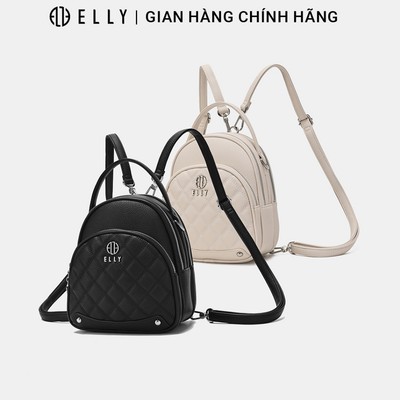 Balo nữ ELLY EBH77 balo thời trang nữ da tổng hợp cao cấp đựng đồ cá nhân